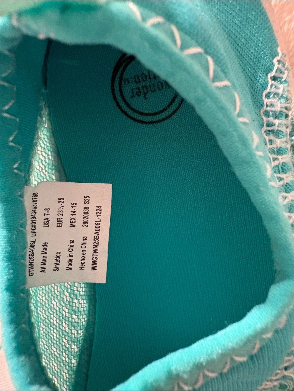 wonder nation Aqua Mesh Slip-On Water Shoes for Kids